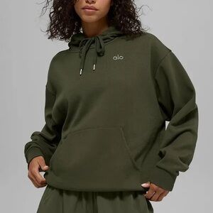 ALO Yoga Women's Olive Hoodie